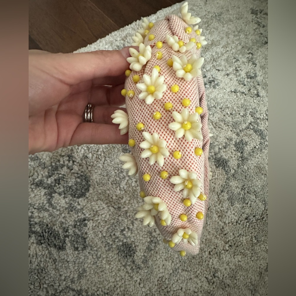 Lele Sandoughi Floral Embellished Headband